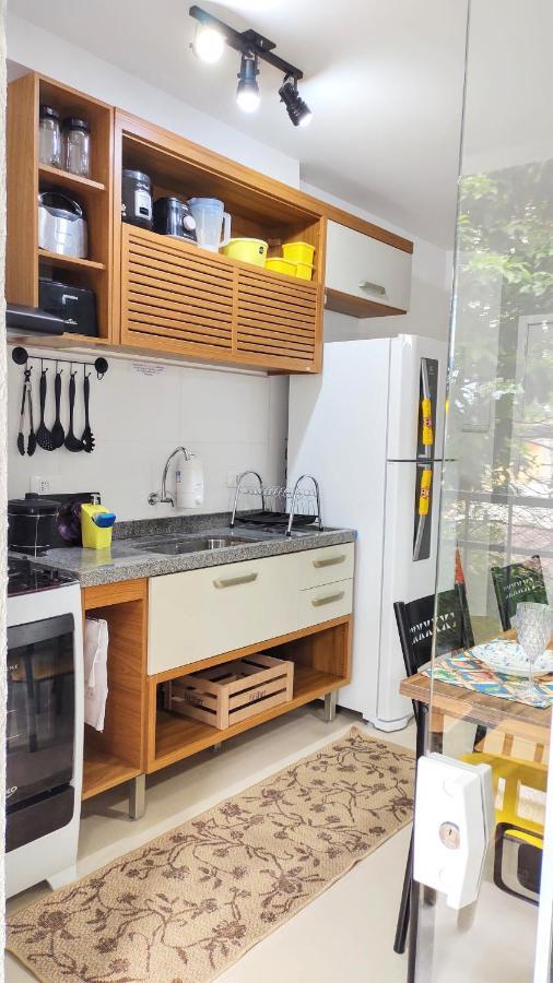 Apto Centro Ubatuba Com Varanda Gourmet, Suite E Piscina Ngoại thất bức ảnh