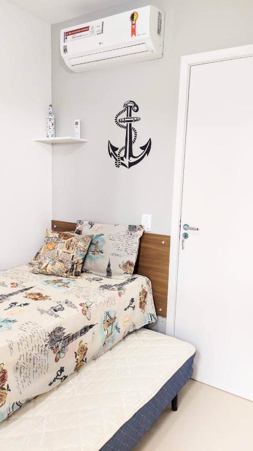 Apto Centro Ubatuba Com Varanda Gourmet, Suite E Piscina Ngoại thất bức ảnh
