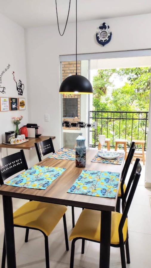 Apto Centro Ubatuba Com Varanda Gourmet, Suite E Piscina Ngoại thất bức ảnh