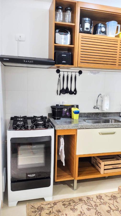 Apto Centro Ubatuba Com Varanda Gourmet, Suite E Piscina Ngoại thất bức ảnh