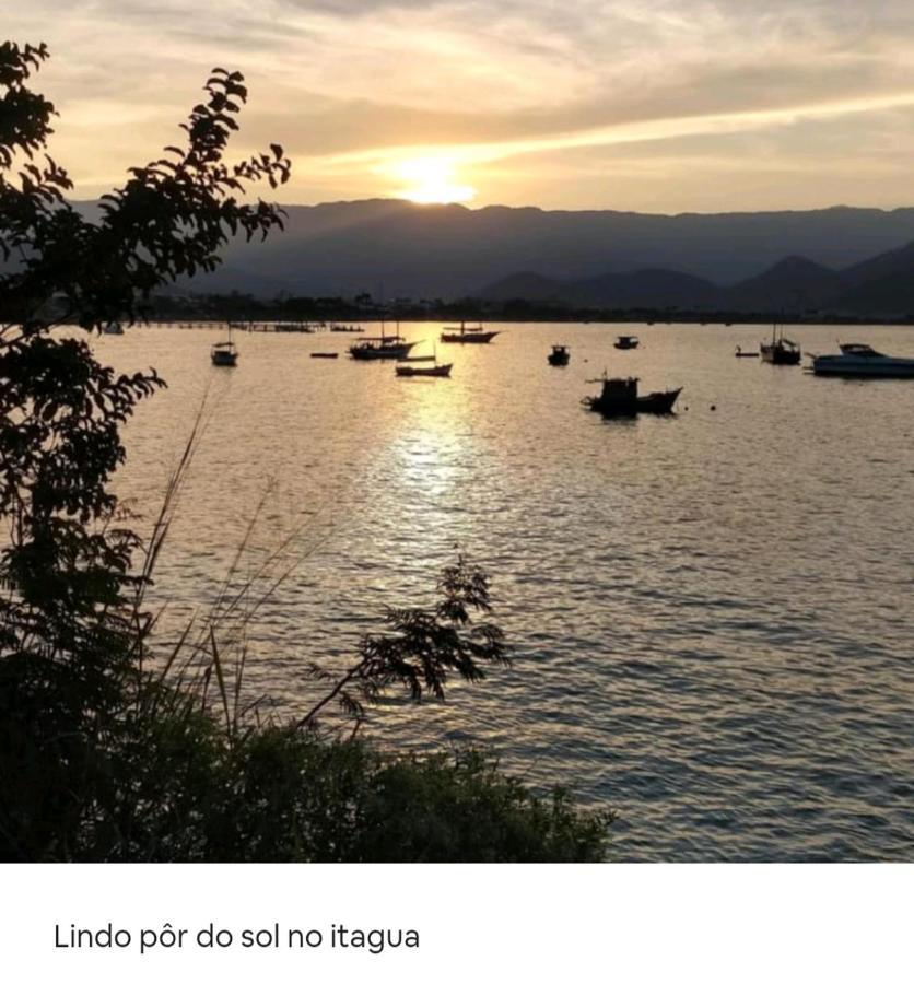 Apto Centro Ubatuba Com Varanda Gourmet, Suite E Piscina Ngoại thất bức ảnh