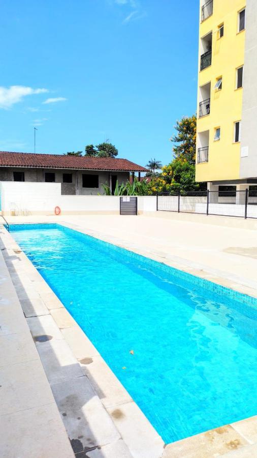 Apto Centro Ubatuba Com Varanda Gourmet, Suite E Piscina Ngoại thất bức ảnh